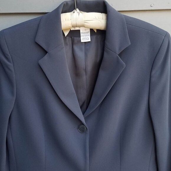 Y2K Vintage Jones of NY Oversize  Black Blazer size 10 - Picture 5 of 10